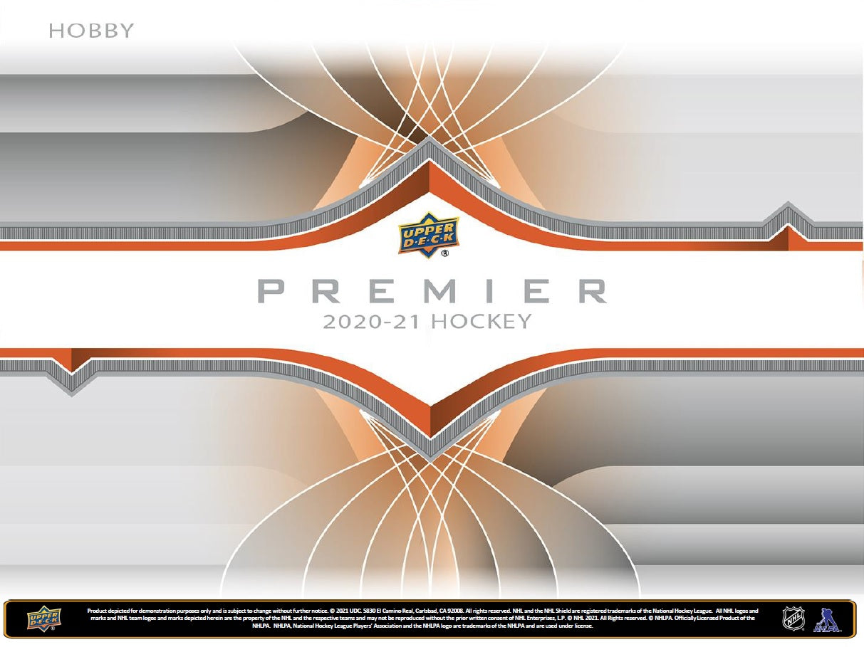 2020-21 Upper Deck Premier Hockey Hobby Box (Pre-Order) - Miraj Trading