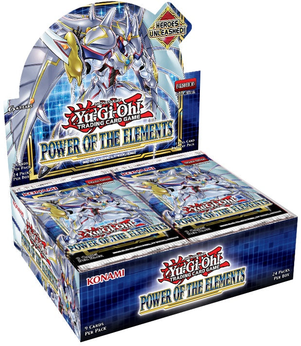 Yu Gi Oh! Power of the Elements Booster Box (Pre-Order) - Miraj Trading