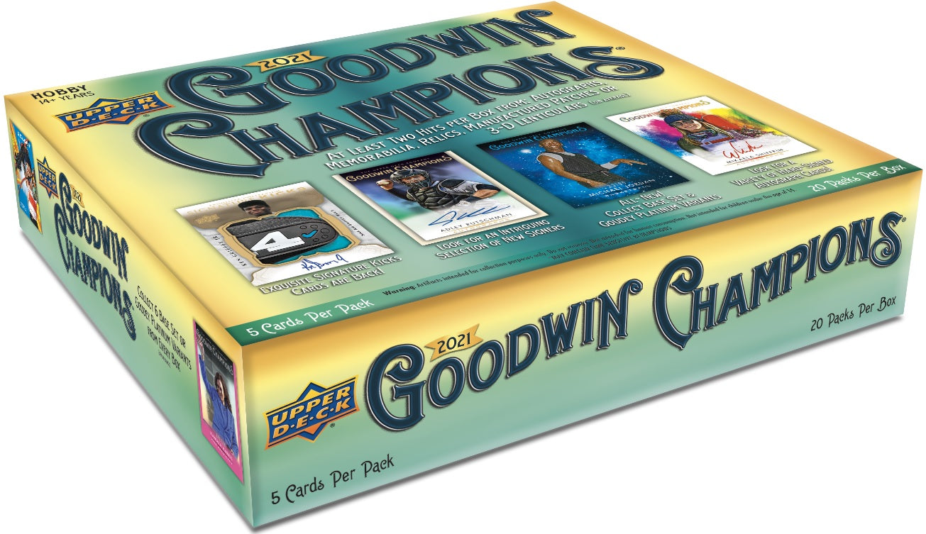 2021 Upper Deck Goodwin Champions Hobby Box - Miraj Trading