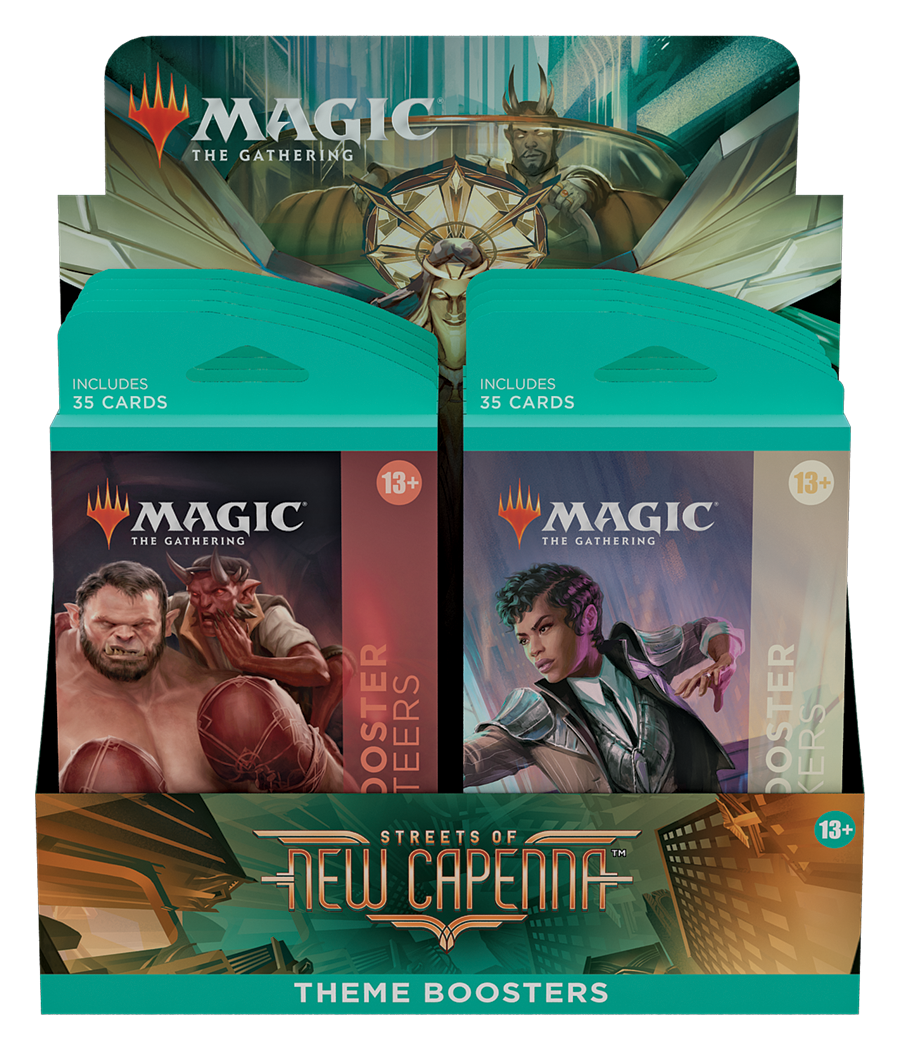 Magic The Gathering : Streets of New Capenna Theme Booster Box (Pre-Order) - Miraj Trading