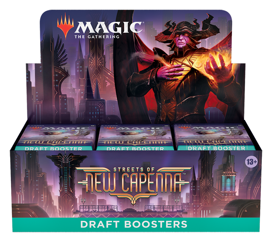 Magic The Gathering : Streets of New Capenna Draft Booster Box (Pre-Order) - Miraj Trading