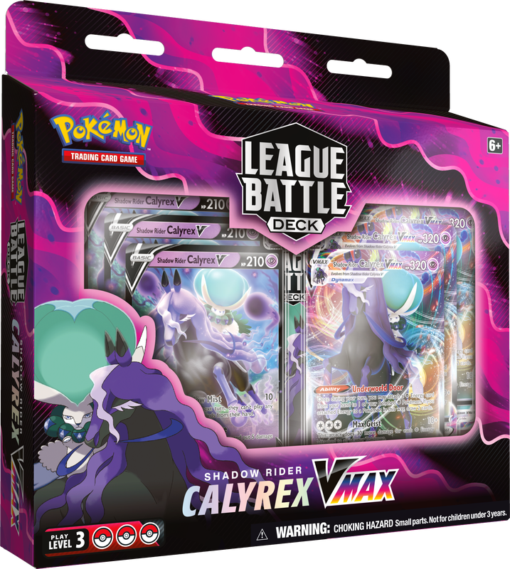Pokemon League Battle Deck Calyrex Vmax Box (Set of 2) (Pre-Order) - Miraj Trading