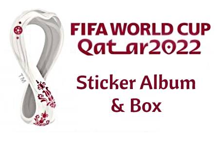 2022 Panini World Cup Soccer Sticker Album and Box (Pre-Order) - Miraj Trading