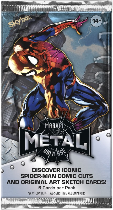 2022 Upper Deck Marvel Metal Universe Spider-man Hobby Box - Miraj Trading