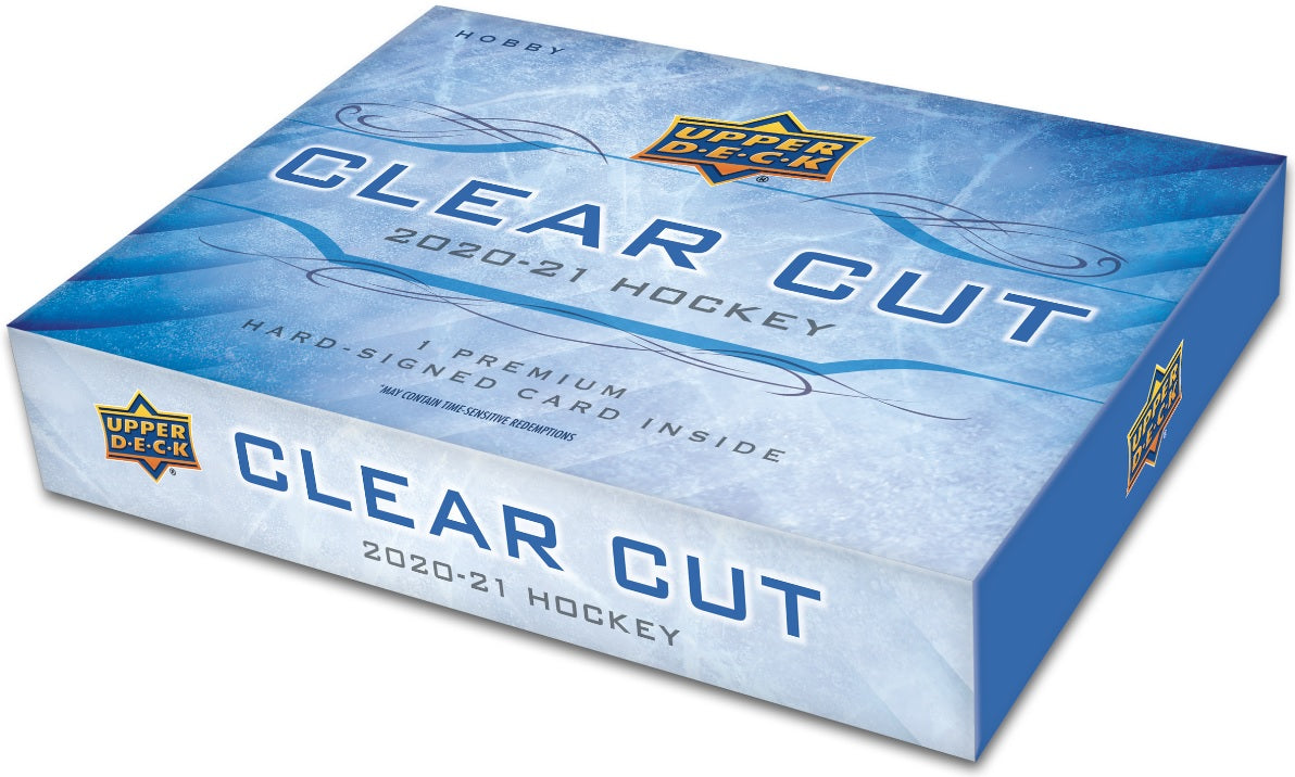 2020-21 Upper Deck Clear Cut Hockey Hobby Case  (Inner Case of 15 Boxes) ( Pre-Order) - Miraj Trading