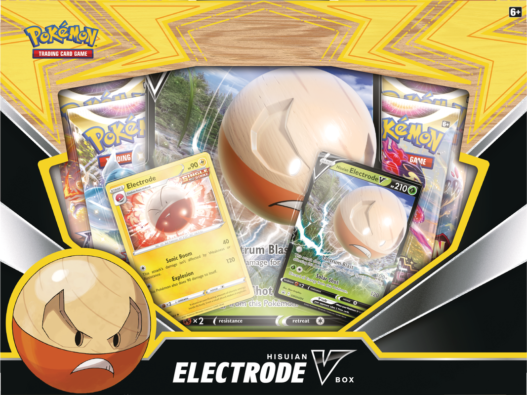 Pokemon Hisuian Electrode V Box - Miraj Trading