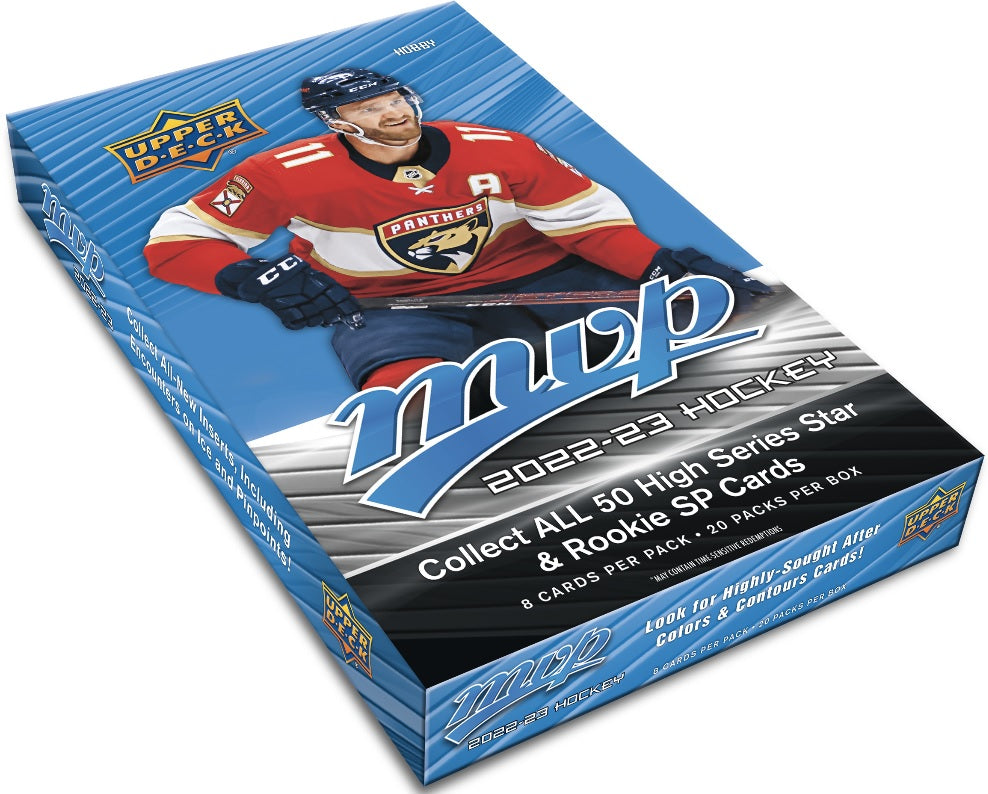 2022-23 Upper Deck MVP Hockey Hobby Box - Miraj Trading