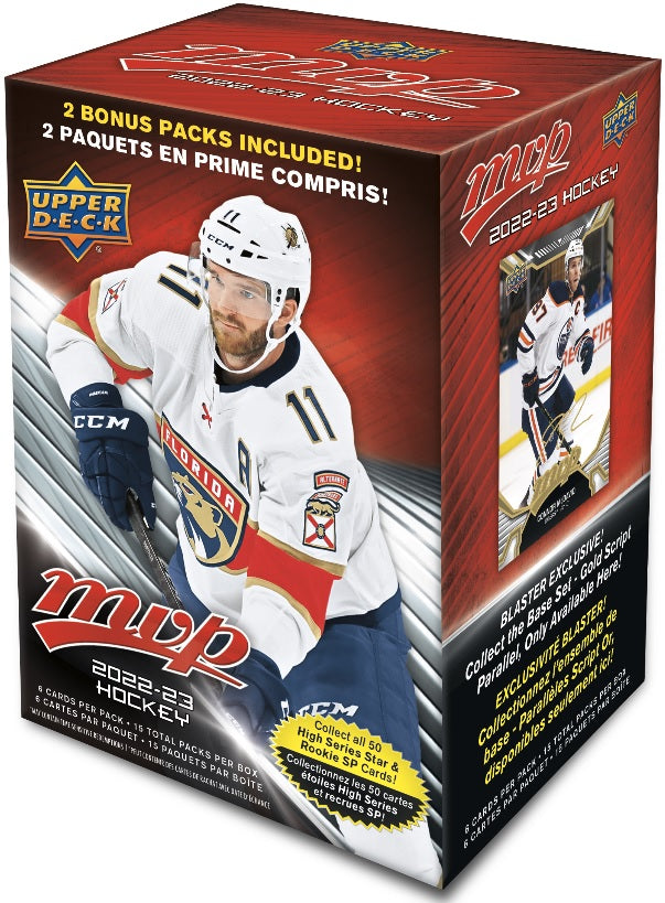 2022-23 Upper Deck MVP Hockey Blaster Case (Case of 20 Boxes) (Pre-Order) - Miraj Trading
