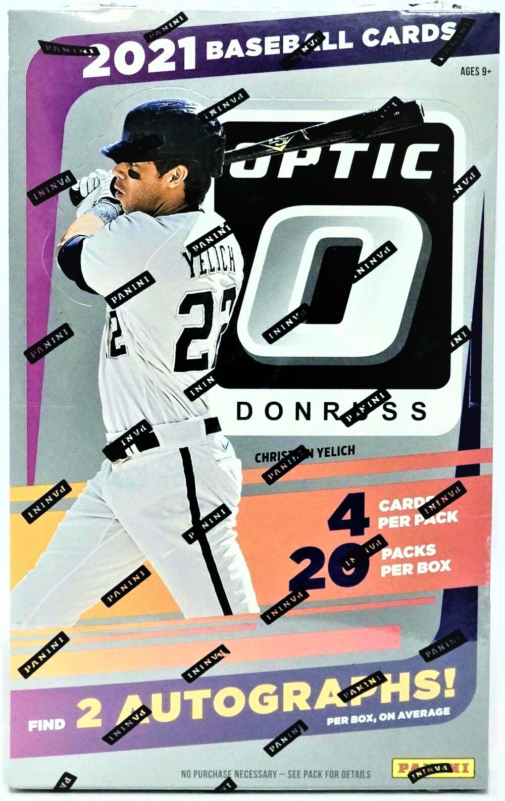 2021 Panini Optic Donruss Baseball Hobby Box - Miraj Trading