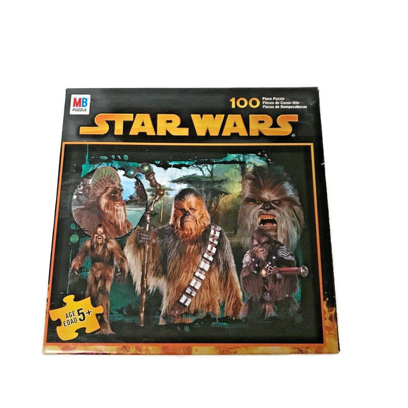 Star Wars Chewbacca 100 Piece MB Puzzle Box - Miraj Trading