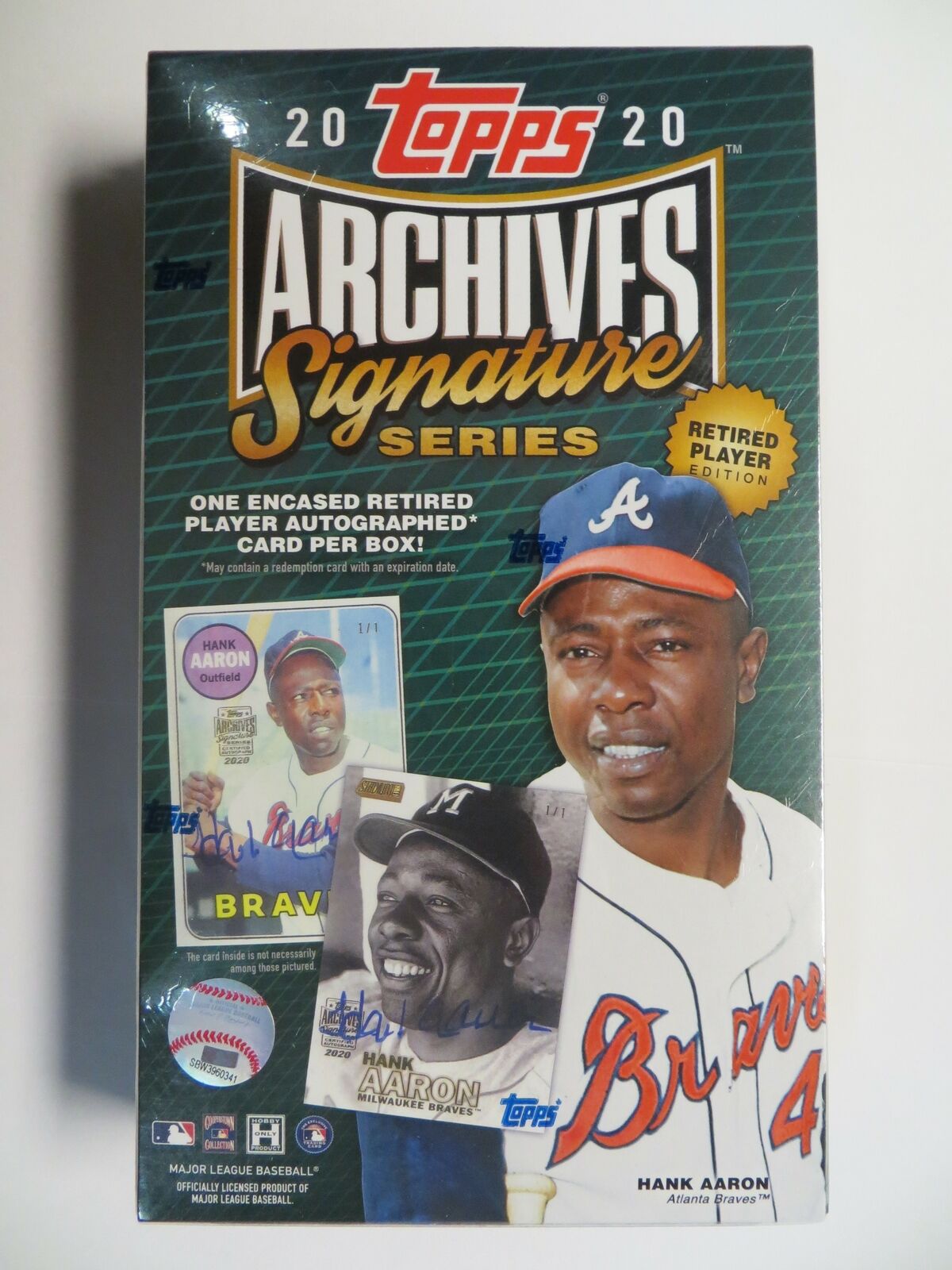 2020 Topps Archives Signature Baseball Retired Players Edition Hobby Box - BigBoi Cards