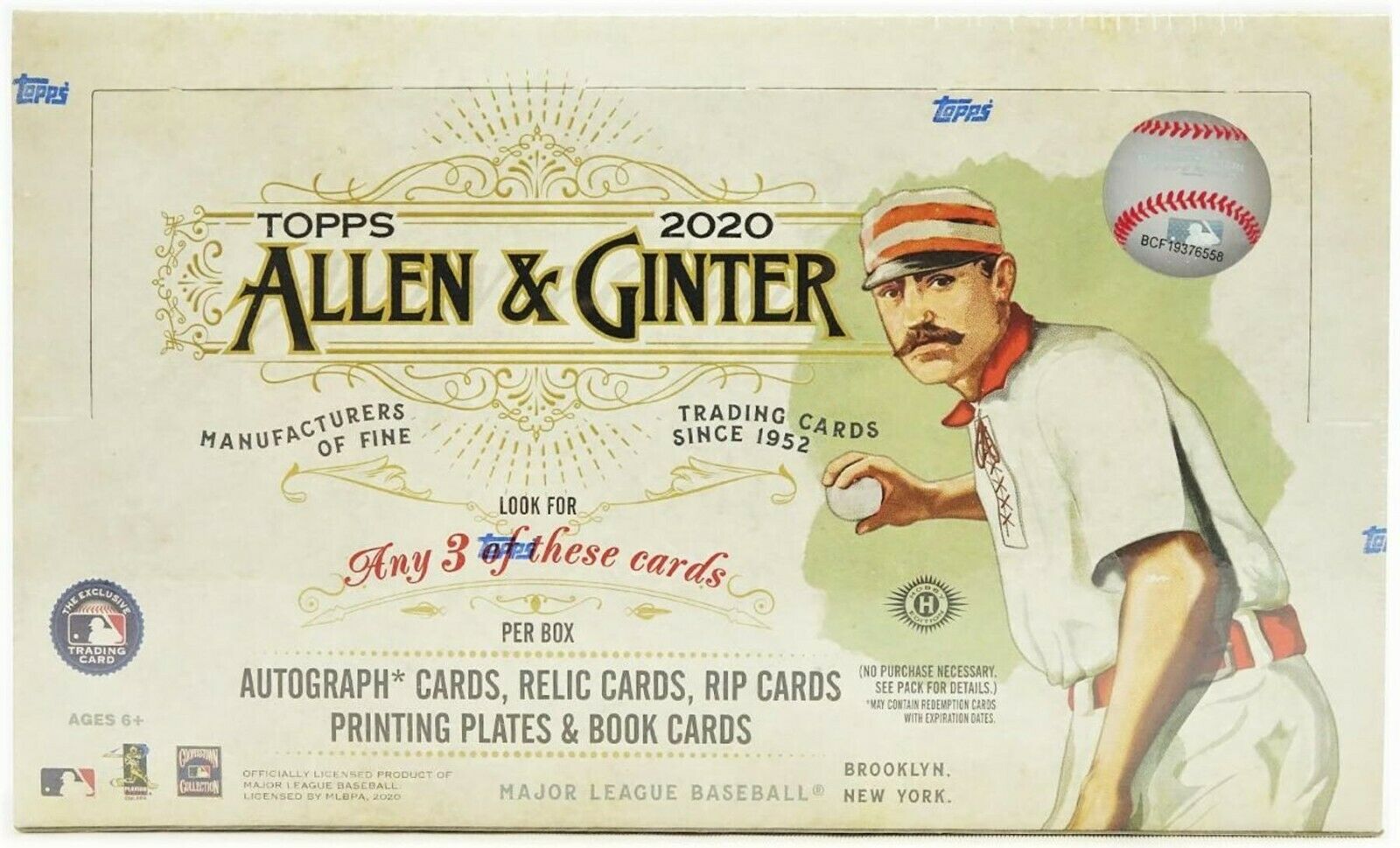2020 Topps Allen & Ginter Baseball Hobby Box - BigBoi Cards