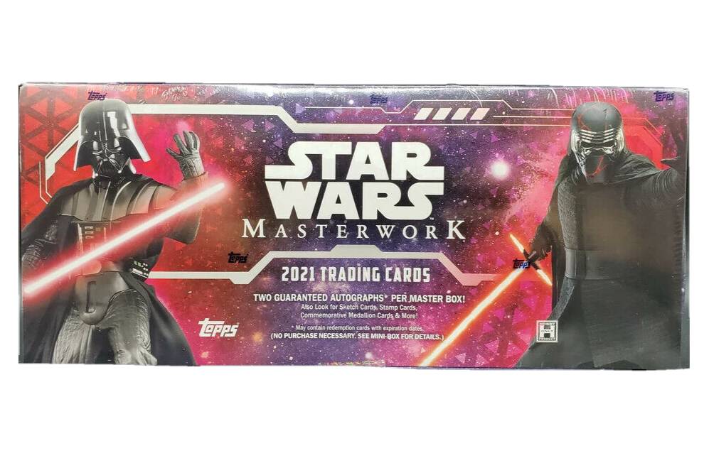 2021 Topps Star Wars Masterwork Hobby Box - Miraj Trading