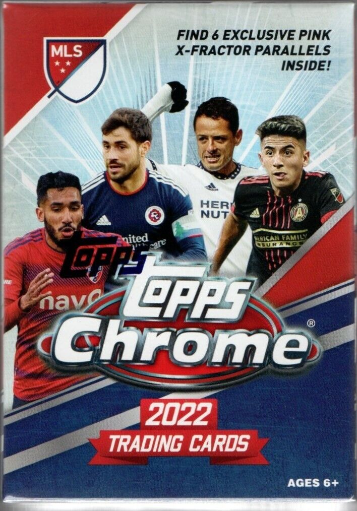 2022 Topps Chrome MLS Major League Soccer Hobby Box - Miraj Trading