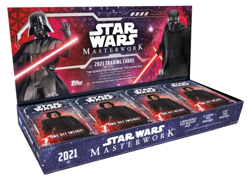 2021 Topps Star Wars Masterwork Hobby Box - Miraj Trading