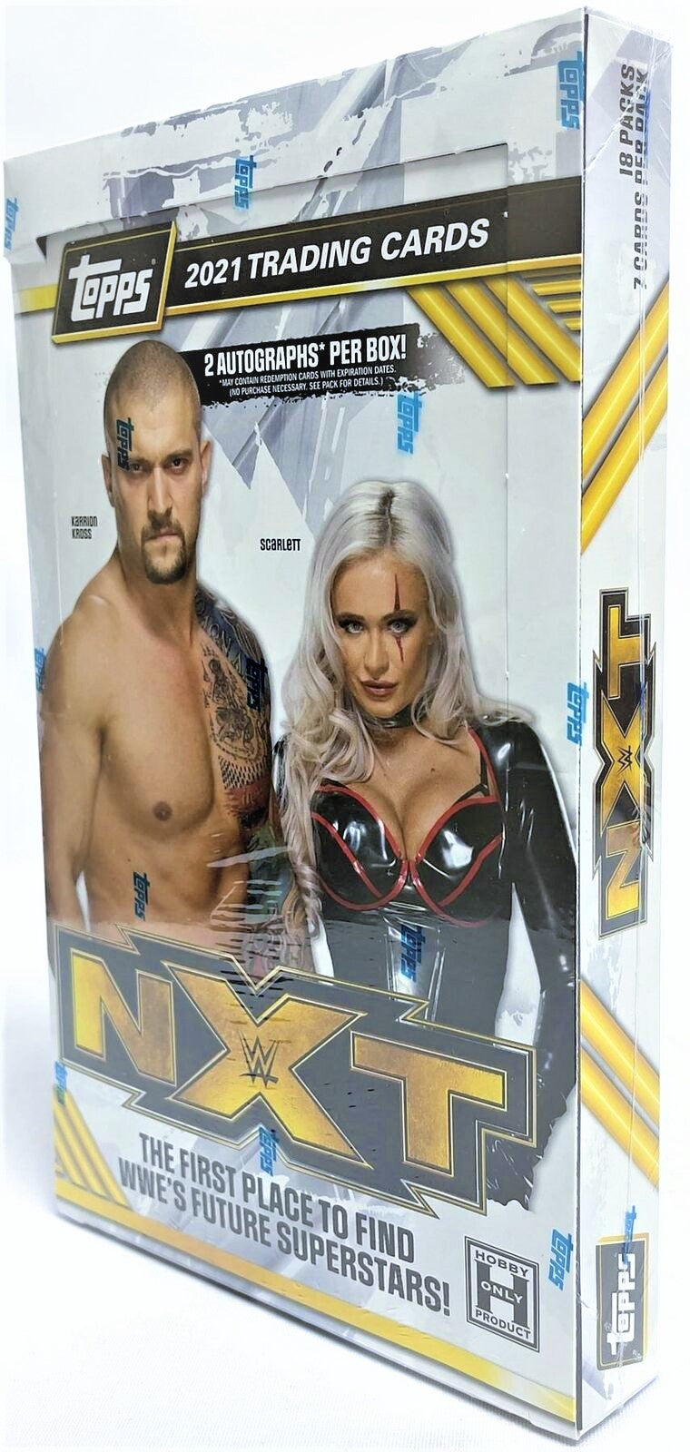 2021 Topps WWE NXT Wrestling Hobby Box - Miraj Trading
