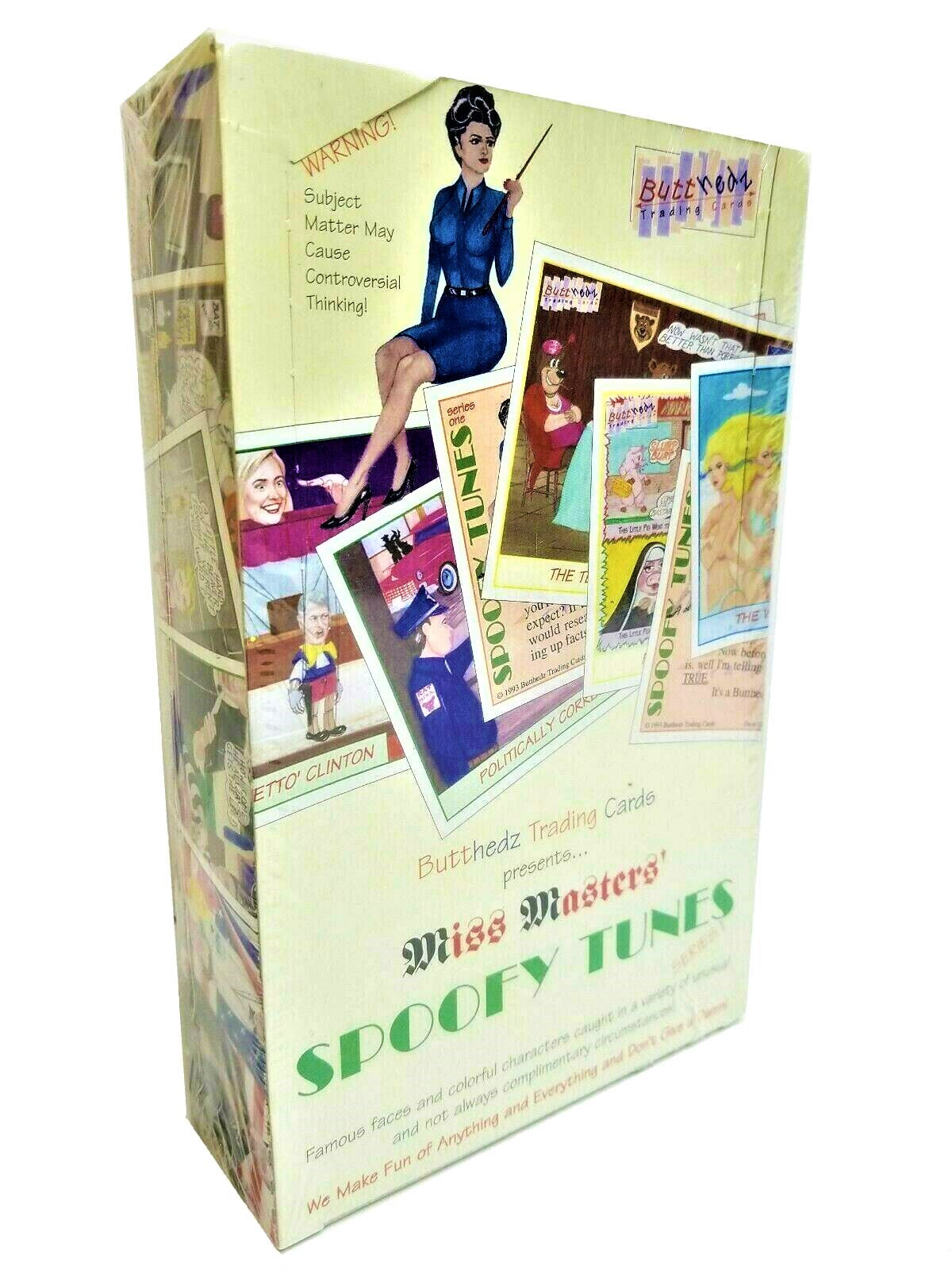 1993 Butthedz Miss Masters' Spoofy Tunes Series 1 Box - Miraj Trading