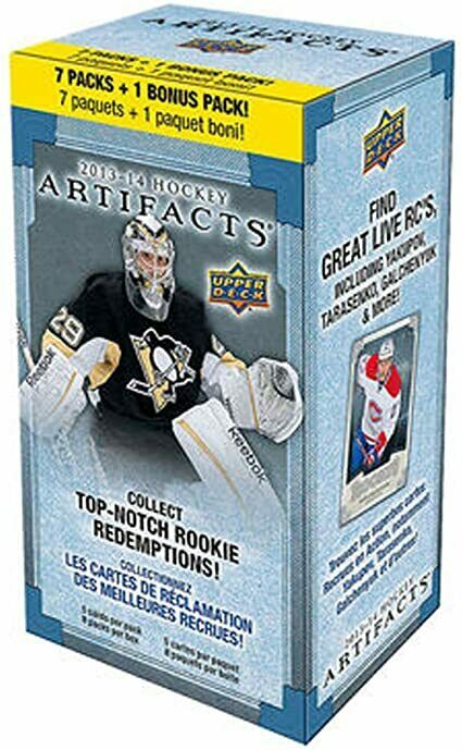 2013-14 Upper Deck Artifacts Hockey Blaster Box - BigBoi Cards