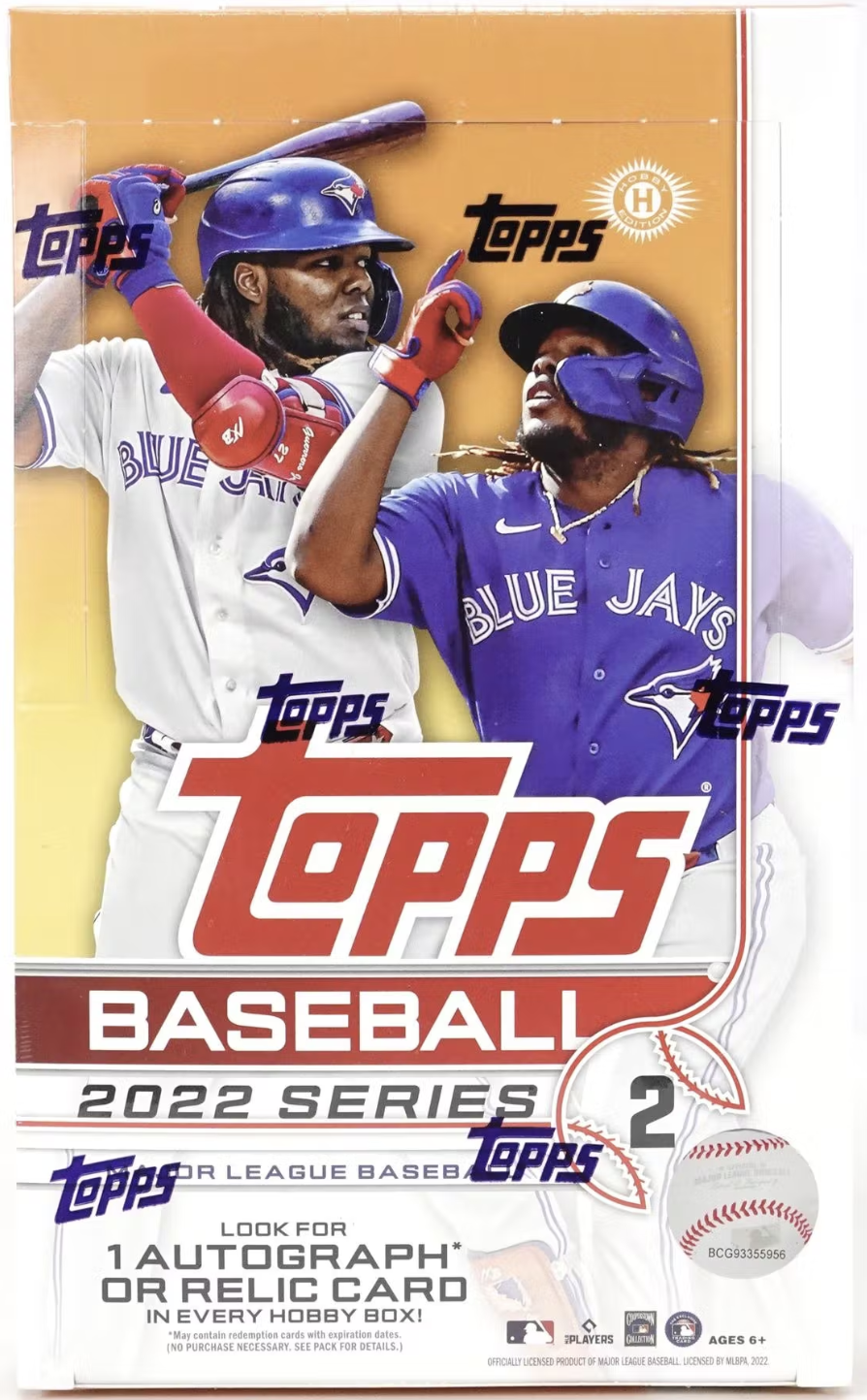 2022 Topps Baseball Series 2 Hobby Box - Miraj Trading