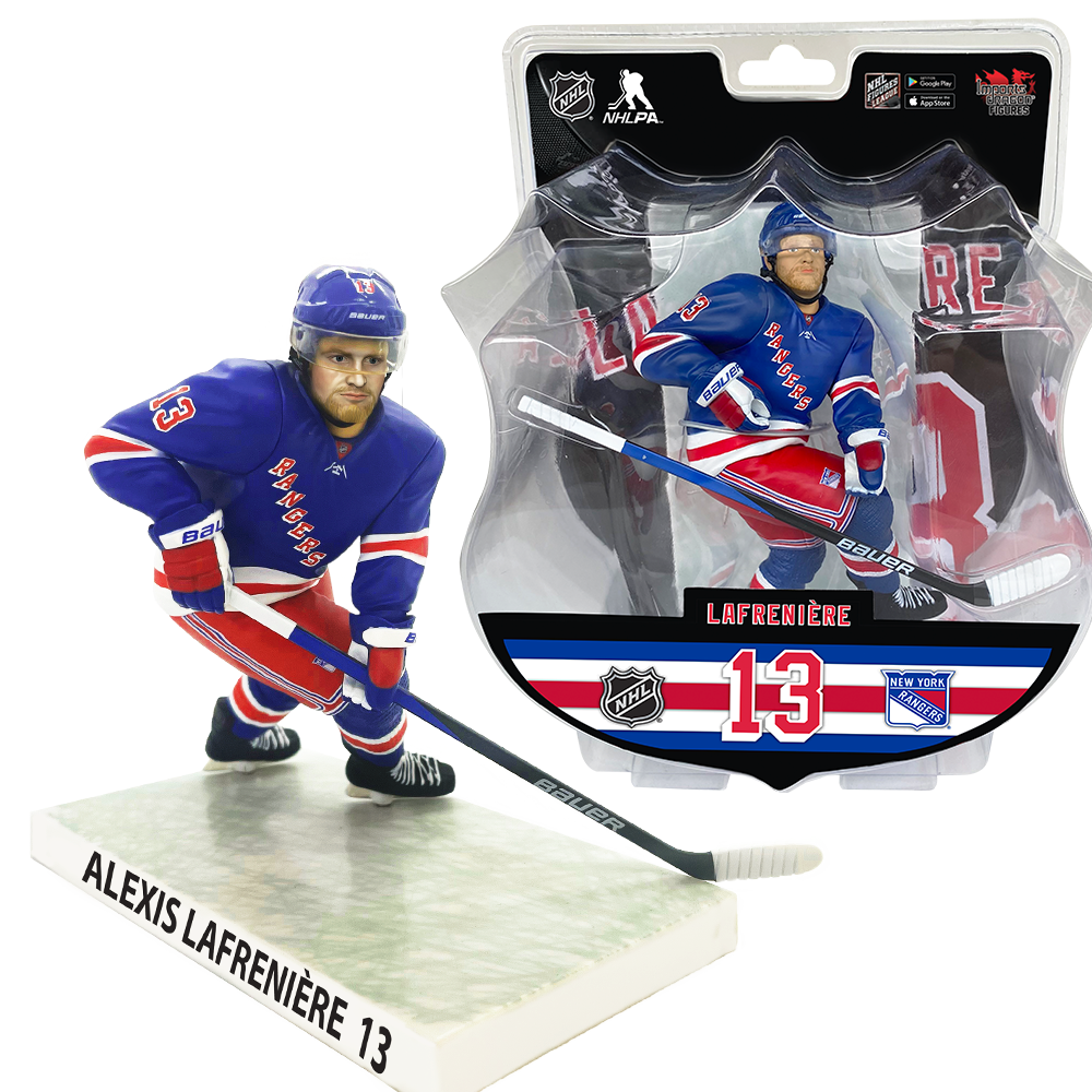 Alexis Lafreniere New York Rangers 6" Player Replica Figurine - Miraj Trading