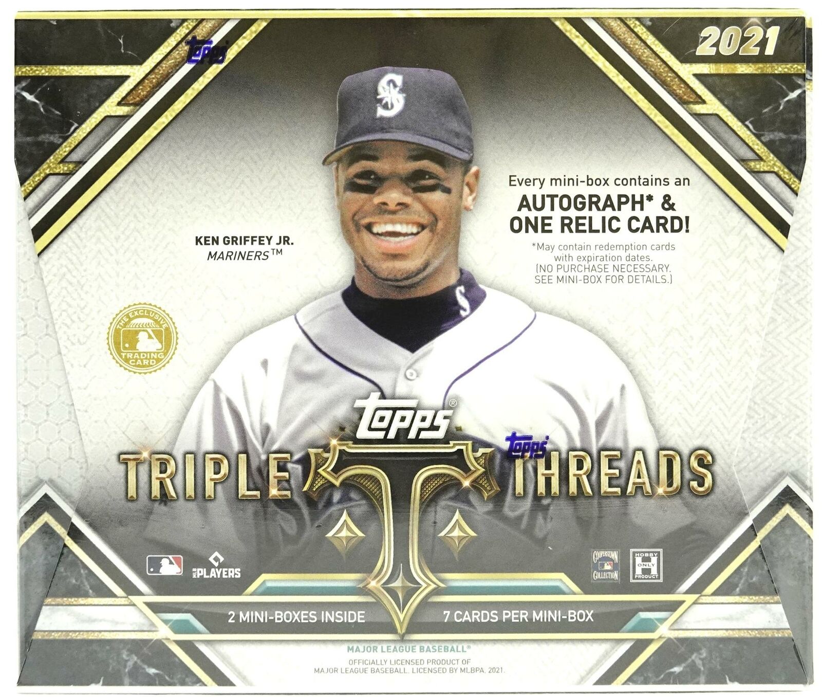 2021 Topps Triple Threads Baseball Hobby Box - Miraj Trading