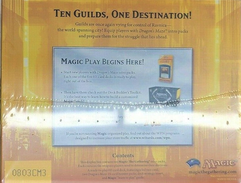 Magic the Gathering: Dragon's Maze 10 Packs Intro  Bundle Box - BigBoi Cards