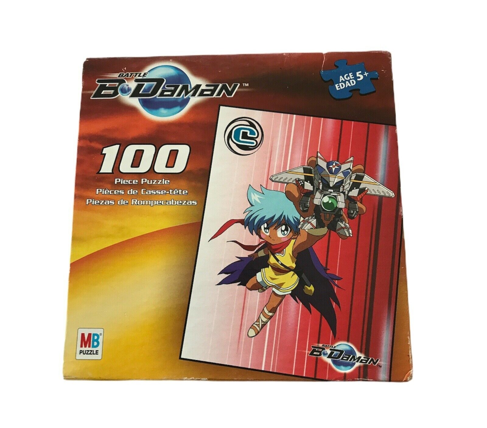 Battle B-Daman 100 Piece MB Puzzle Box - Miraj Trading