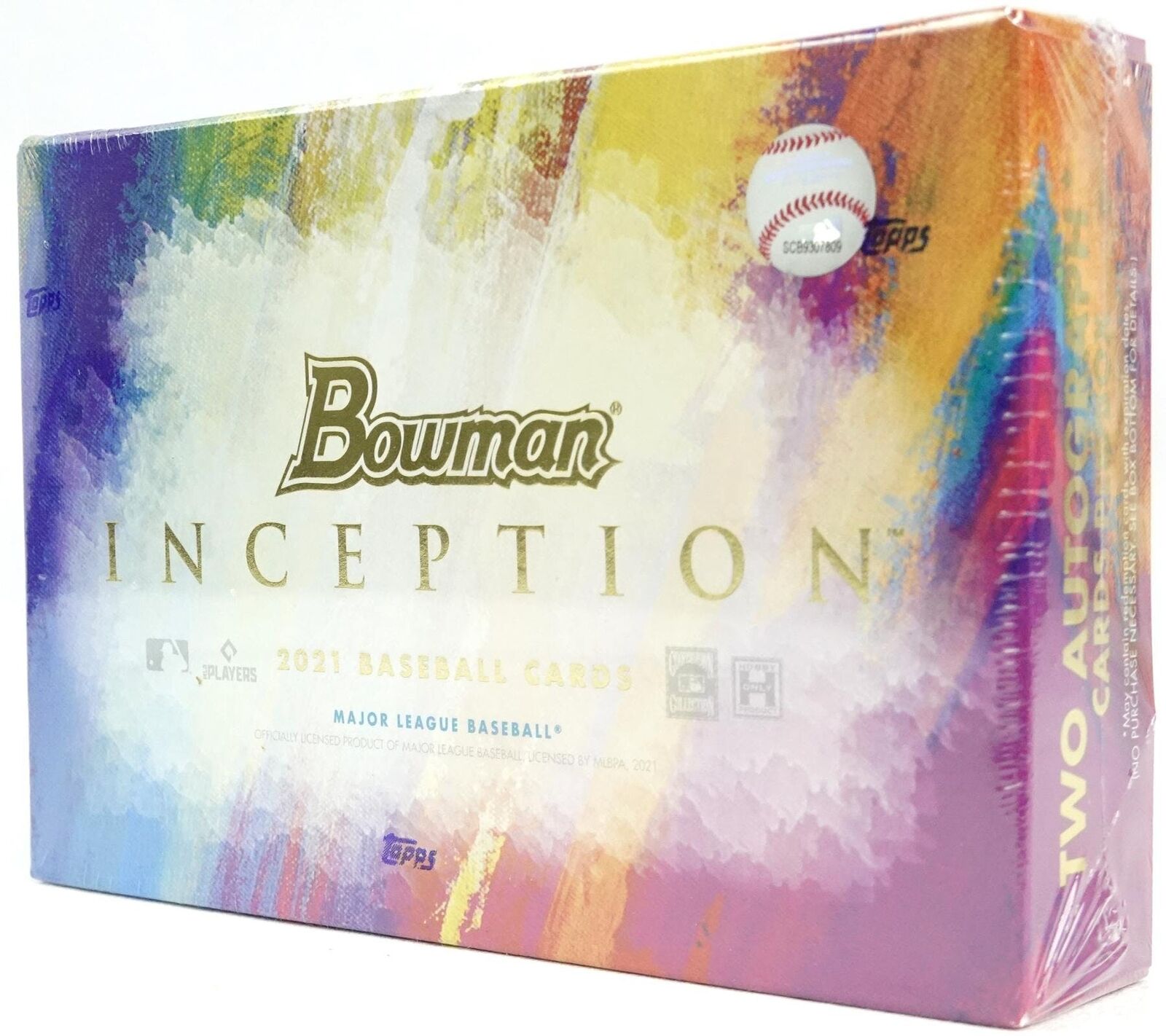2021 Bowman Inception Baseball Hobby Box - Miraj Trading