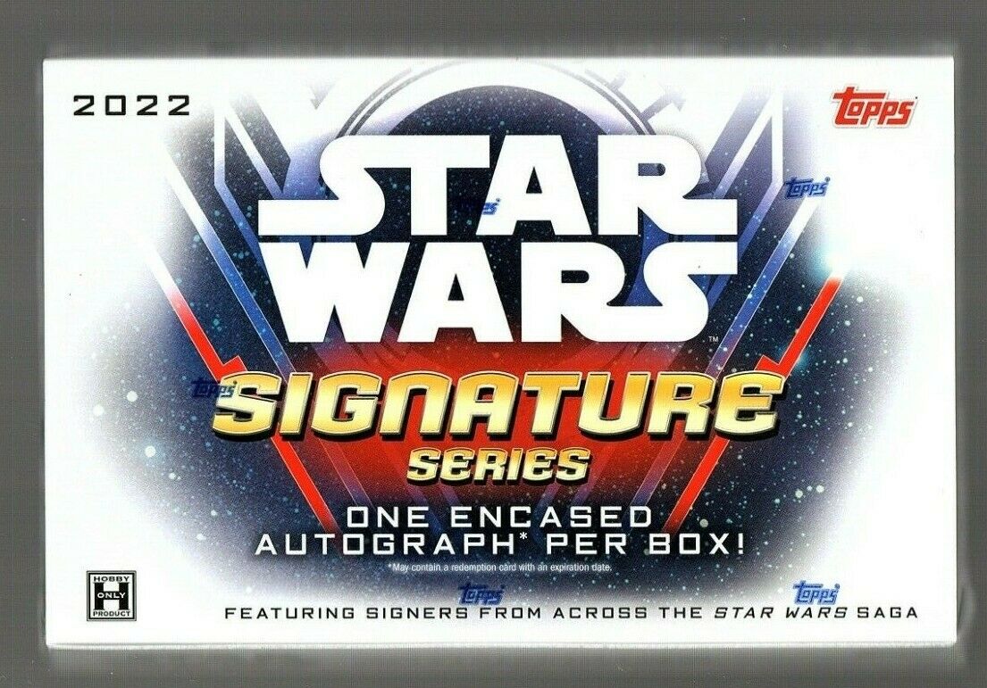 2022 Topps Star Wars Signature Series Hobby Box - Miraj Trading