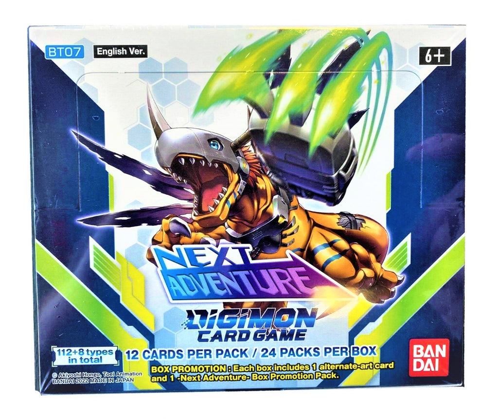Digimon Next Adventure Booster Box + 2 Free Digimon Promo Packs Miraj