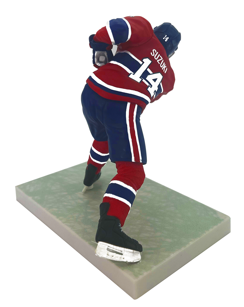 Nick Suzuki Montreal Canadiens 6" Player Replica Figurine - Miraj Trading