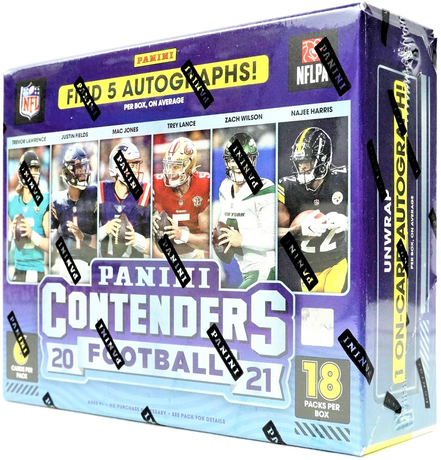 2021 Panini Contenders Football Hobby Box - Miraj Trading