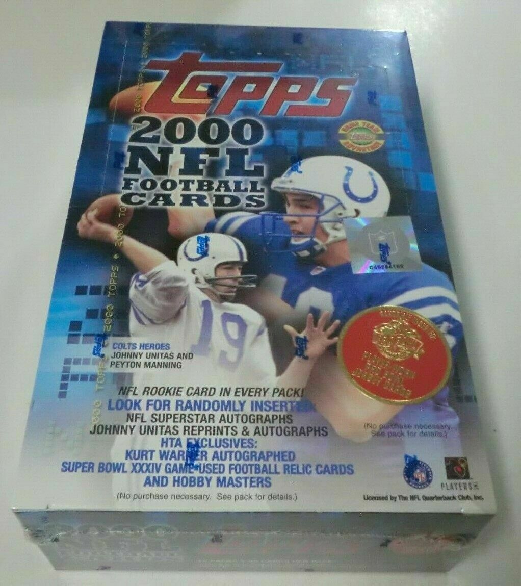 2000 Topps Football Jumbo Box - Miraj Trading
