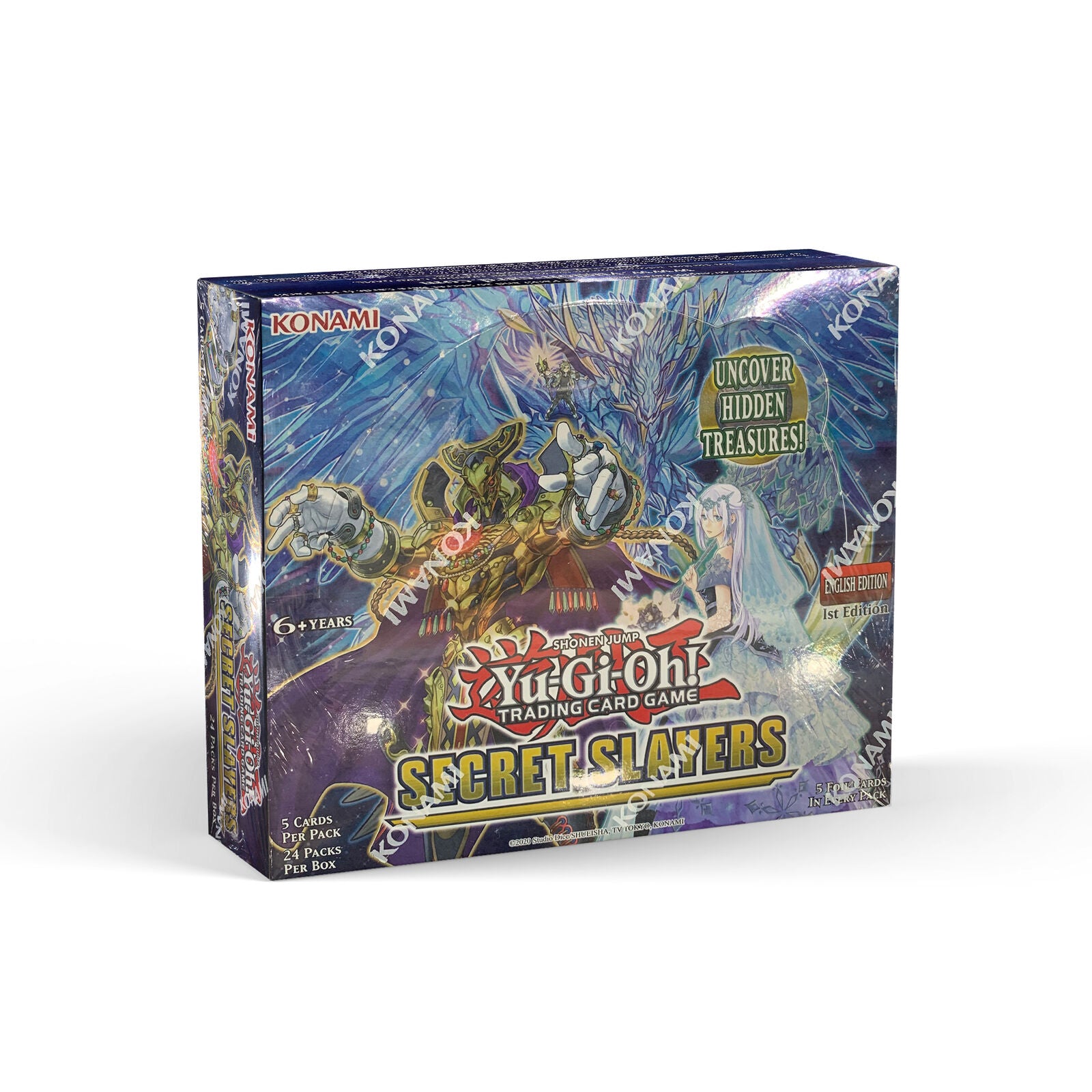 Secret Rare Cards Yu-Gi-Oh! Secret Slayers Booster Pack Display Box - 24 All-Foil Packs (40 Super Rare, 20 ) All-foil Card Set Secret Rare Cards Yu-Gi-Oh! Secret Slayers Booster Pack Display Box - 24 All-Foil Packs (40 Super Rare, 20 ) All-foil Card Set
