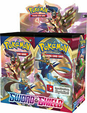 Pokemon Sword And Shield Booster Sealed Box - BigBoi Cards