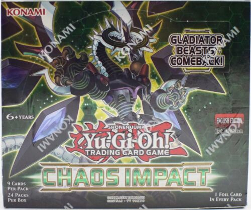 Konami Yu-Gi-Oh! TCG: Chaos Impact 1st Edition Booster Box - BigBoi Cards