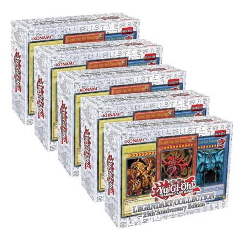 Yugioh 25 Anniversary Legendary Collection Display Box
