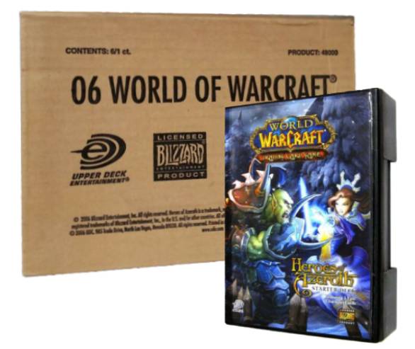 World Of Warcraft Heroes Of Azeroth Starter Deck Case (Case of 6 Decks) - Miraj Trading