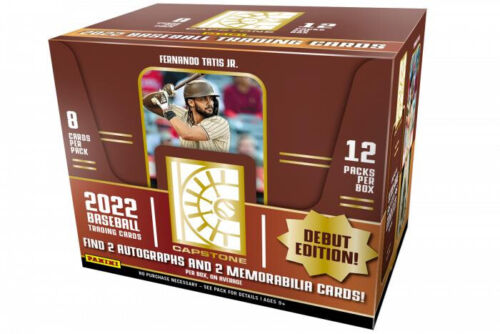 2022 Panini Capstone Baseball Hobby Box - Miraj Trading