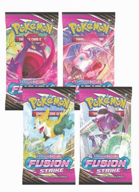 Pokemon Fusion Strike Sleeved Booster Pack (24 packs a lot) (Pre-Order) - Miraj Trading