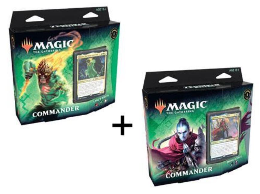 SPECIAL ON SALE !! Magic The Gathering: Zendikar Rising Commander Deck (Set of 2) - BigBoi Cards