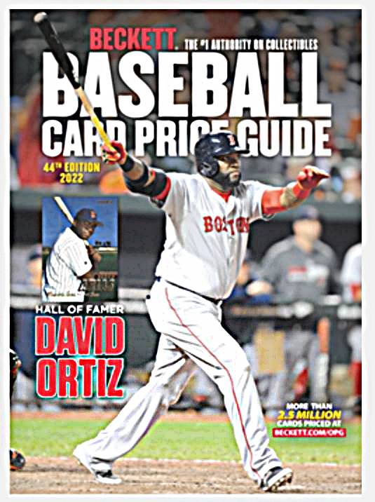 2022 Beckett Baseball Card Price Guide 44 Miraj Trading
