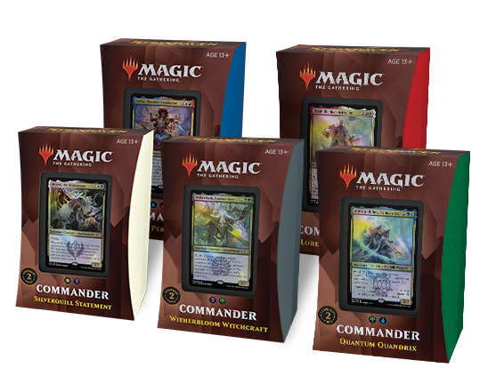 Magic the Gathering  Strixhaven Commander Case (5 Mini Decks per Case) - Miraj Trading