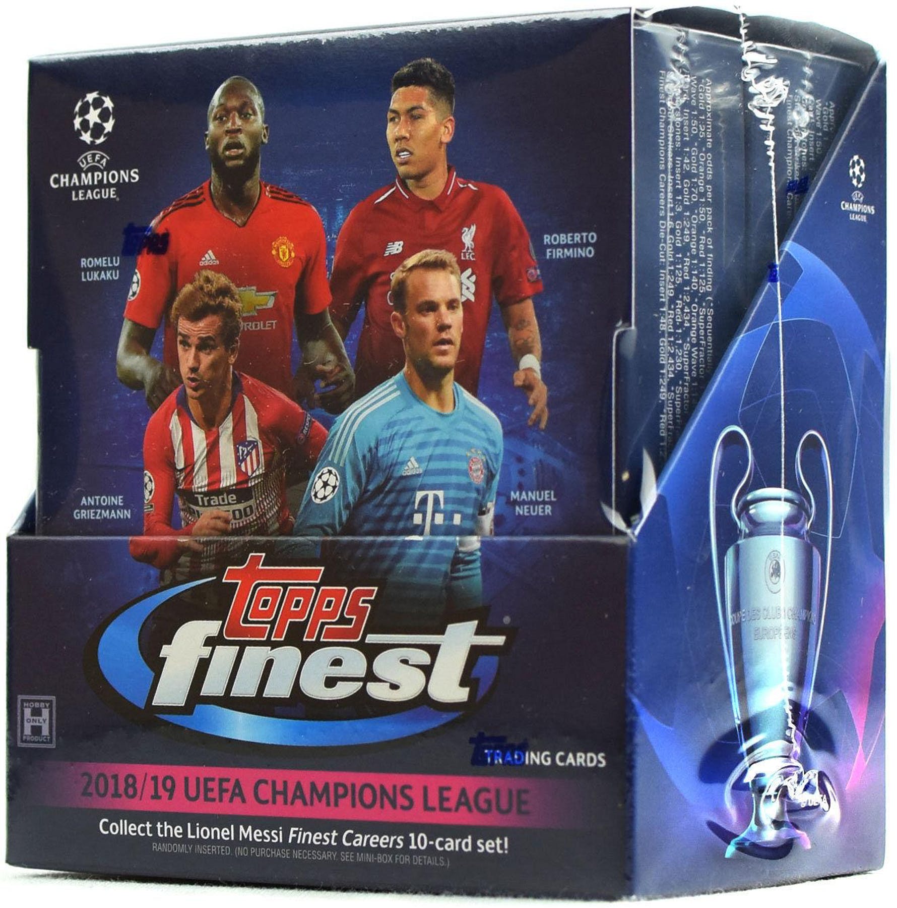 2018-19 Topps Finest UEFA Champions League Soccer Hobby Box - BigBoi Cards