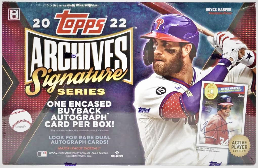 2022 Topps Archives Signature Series Baseball Hobby Box - Miraj Trading