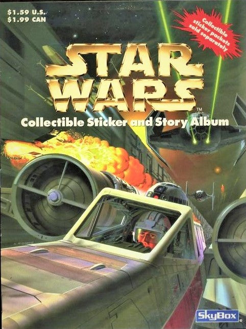1996 Panini Skybox Star Wars Collectible Sticker Album - Miraj Trading