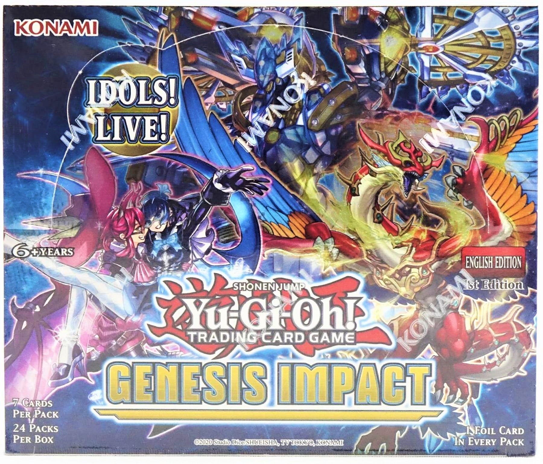 Yu Gi Oh! Genesis Impact English First Edition Booster Case (Case of 12 Boxes) - Miraj Trading