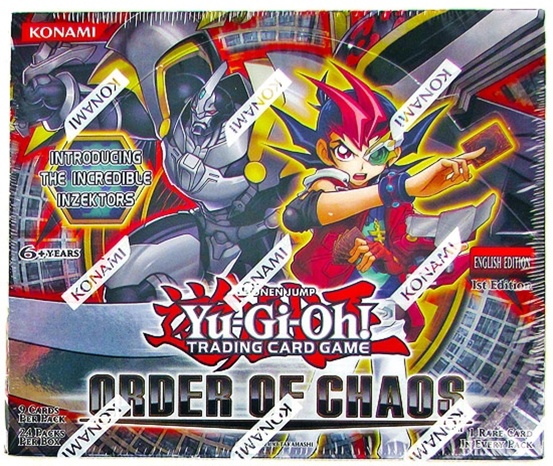 Konami Yu-Gi-Oh! TCG: Order Of Chaos  First Edition Booster Box - BigBoi Cards