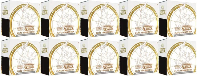Pokemon Sword & Shield Brilliant Stars Elite Trainer Case ( Case of 10 Boxes ) - Miraj Trading