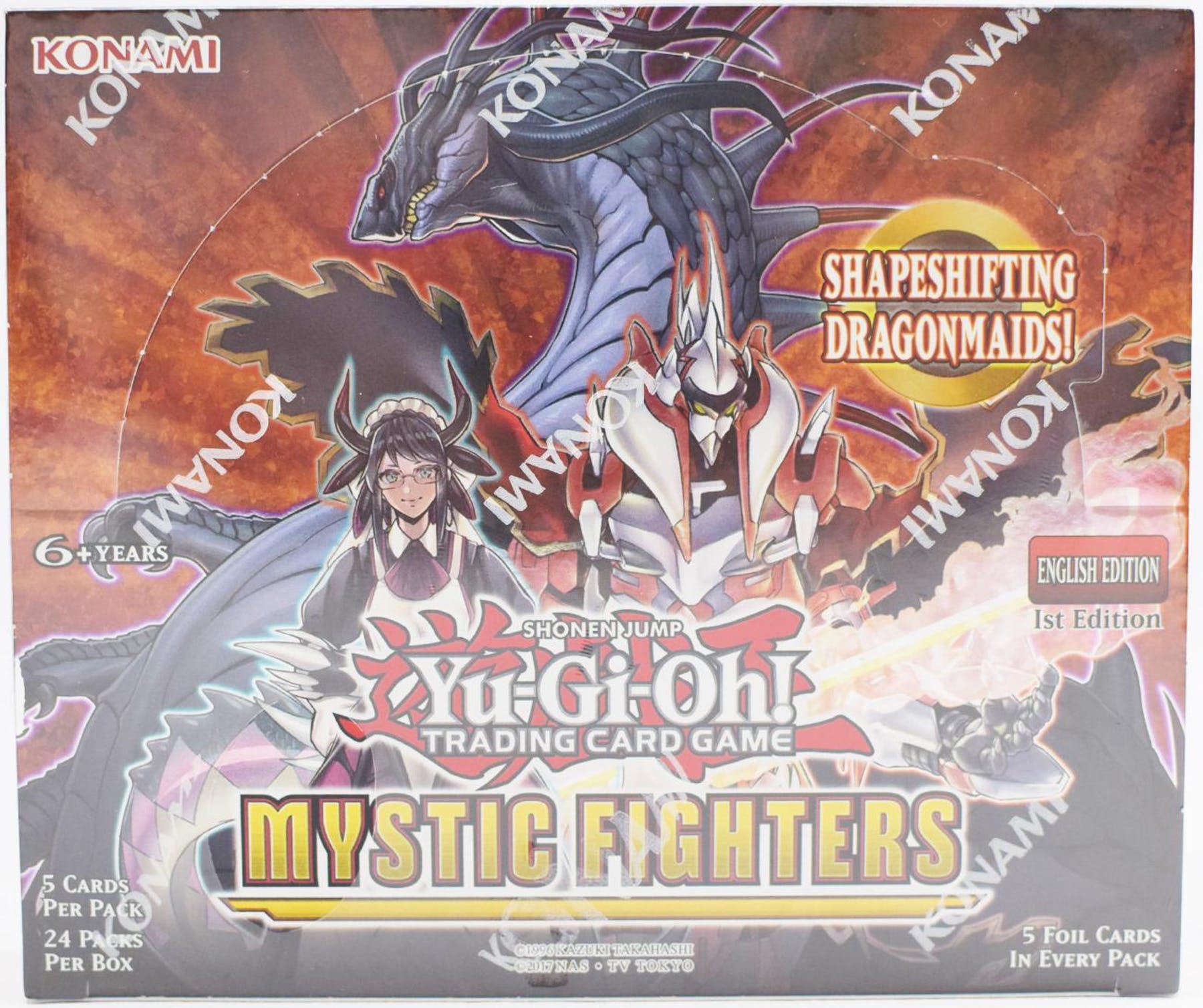 Konami Yu-Gi-Oh! TCG: Mystic Fighters First Edition Booster Box - BigBoi Cards